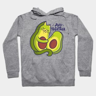 avo together avocado Hoodie